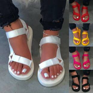 Sandals Women Strap Buckle Woman Slip Soft Summer New 2022