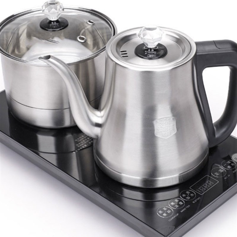 新品全自动上水电热烧水炉烧水壶家用泡茶壶抽水加水茶具茶台嵌入