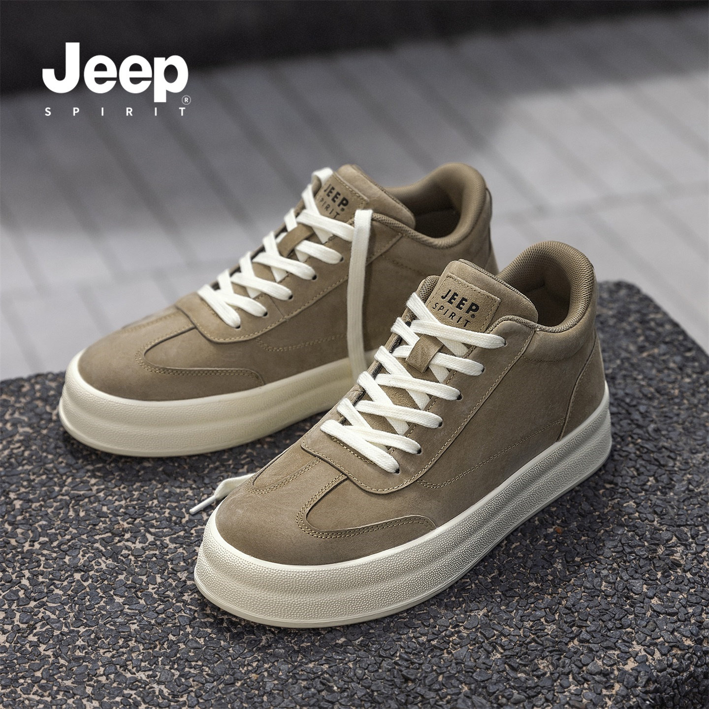 JEEPSPIRIT男鞋2026新款板鞋男