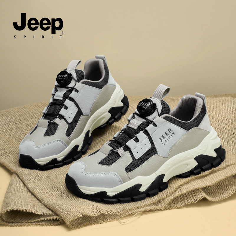 jeepspirit老爹鞋男2025春季新款