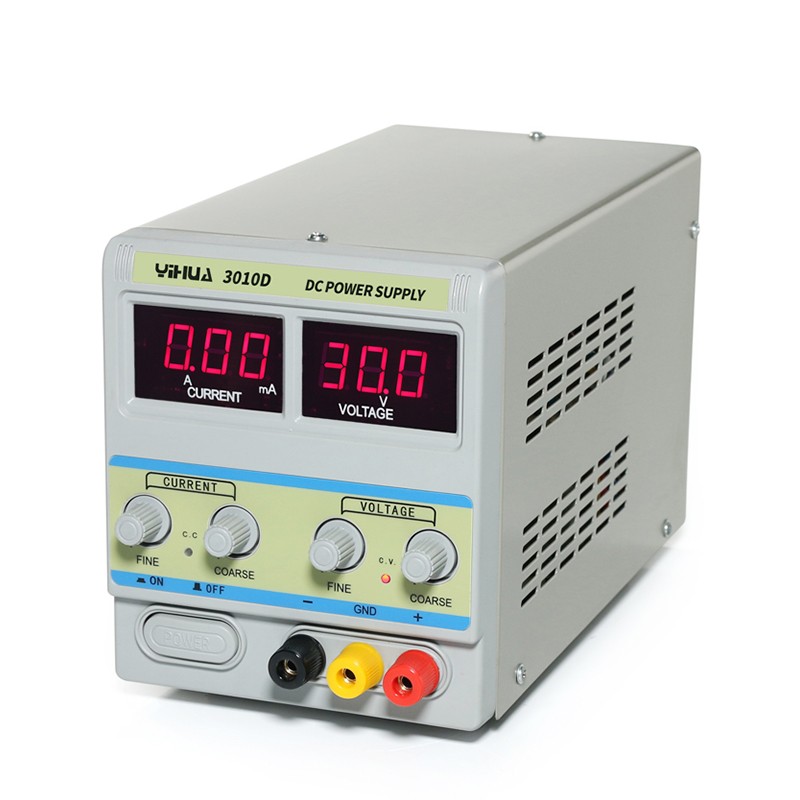 谊华305D可调直流稳压电源30V 5A 10A 手机笔记本维修开关电源