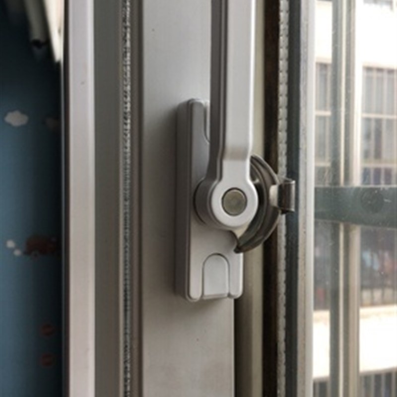 不锈钢塑钢窗锁扣平移铝合金门窗月牙窗锁移门牙锁钩锁推拉配件