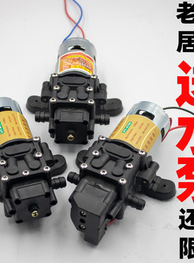 新虎跃电动喷雾器配件大全12伏高压水泵喷雾机电机泵头虎跃旗舰店