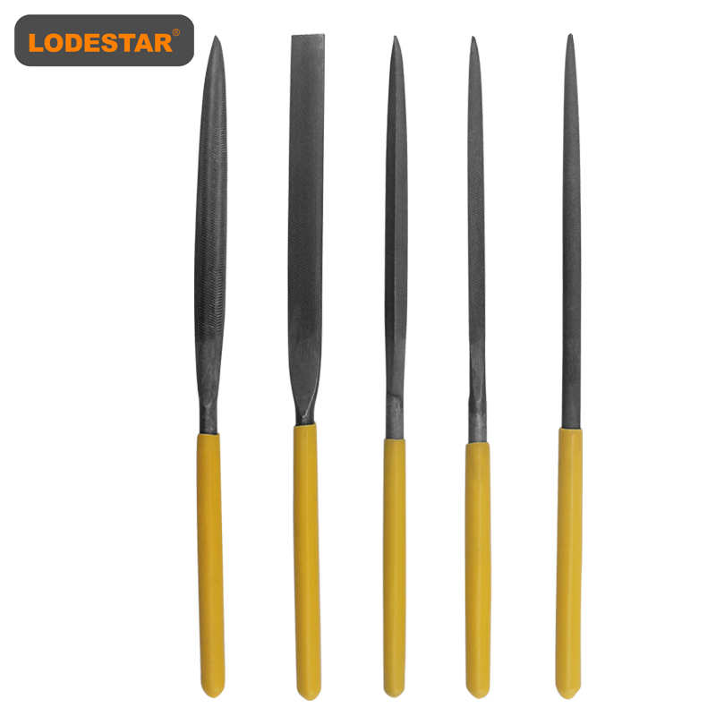 Lodestar/乐达 什锦锉刀5件套木工工具锉刀套装 功能修整锉刀