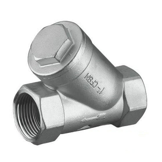 304 丝口不锈钢Y型过滤器 螺纹过滤器DN32 DN40 1寸半 DN50 2寸