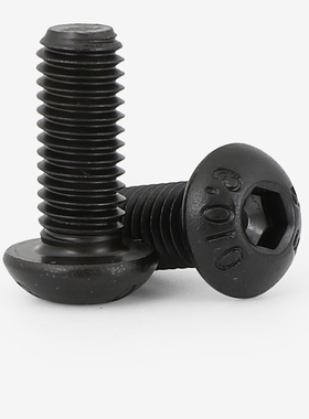 速发牙4M5M6M81M 10.级反牙半圆头内六角螺丝钉左旋螺栓反丝左0圆