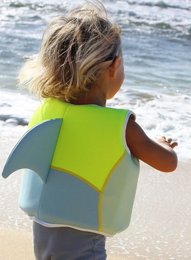 速发澳力suli宝e儿童浮力背心宝f游泳浮洲衣专业漂浮游泳装备马甲