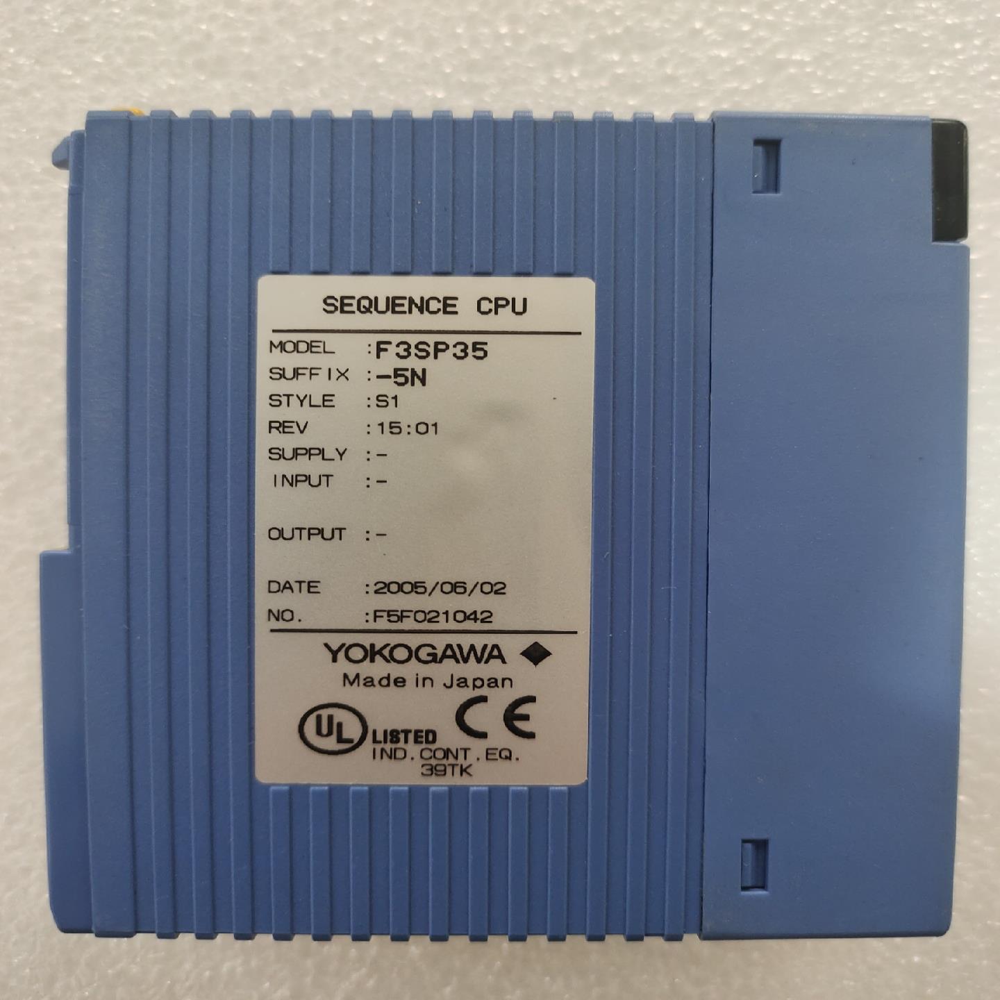 议价YOGAWA 横河 F3SP35-5N  13个适用