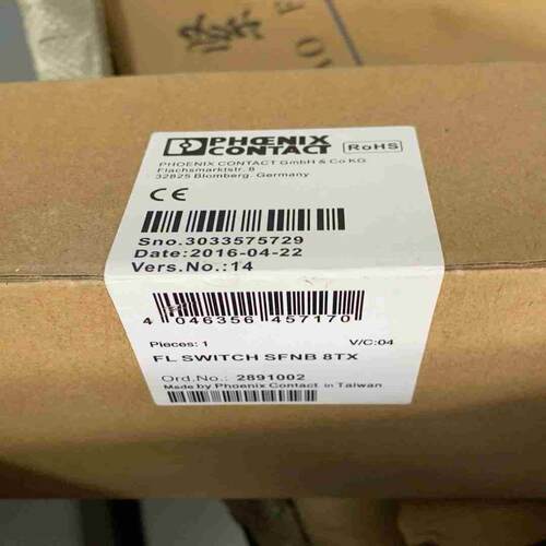 询价~全新菲尼克斯8接口交换机FL SWITCH SFNB 8TX