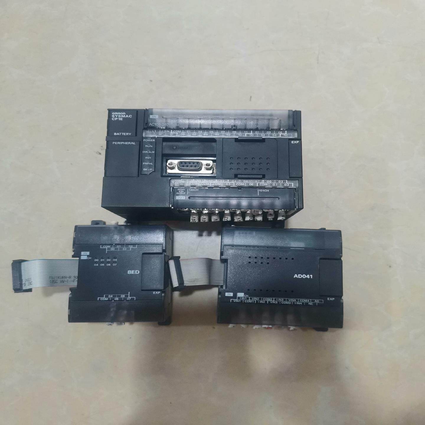 【汇生】拆机欧姆龙PLC一套CP1E-N30DR-A【议价】