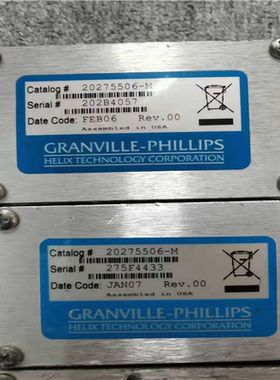议价~GRANVILLE-PHILLIPS 20275506-M