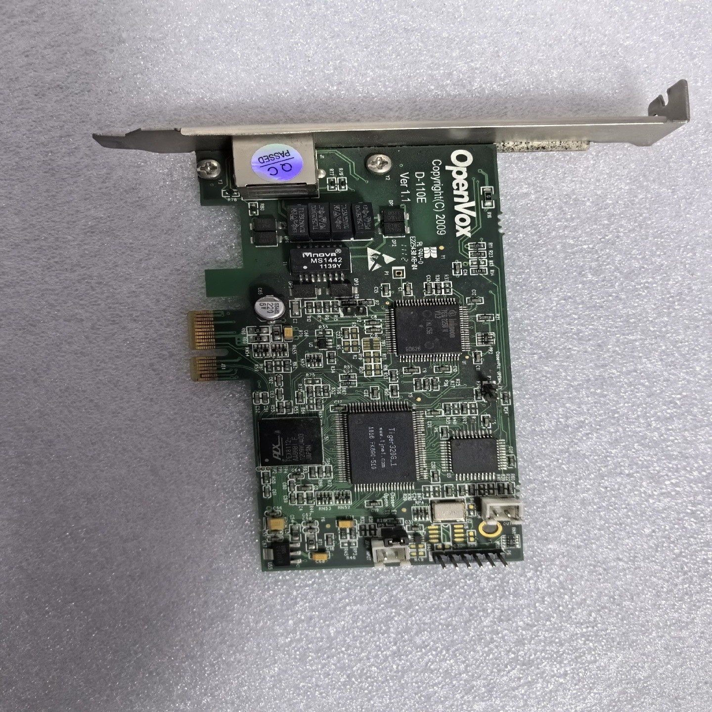 议~OpenVox D-110E Ver 1.1 单口T1/E1