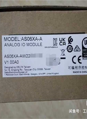 全新原装台达AS06XA-A全新原装（瓠子电子）