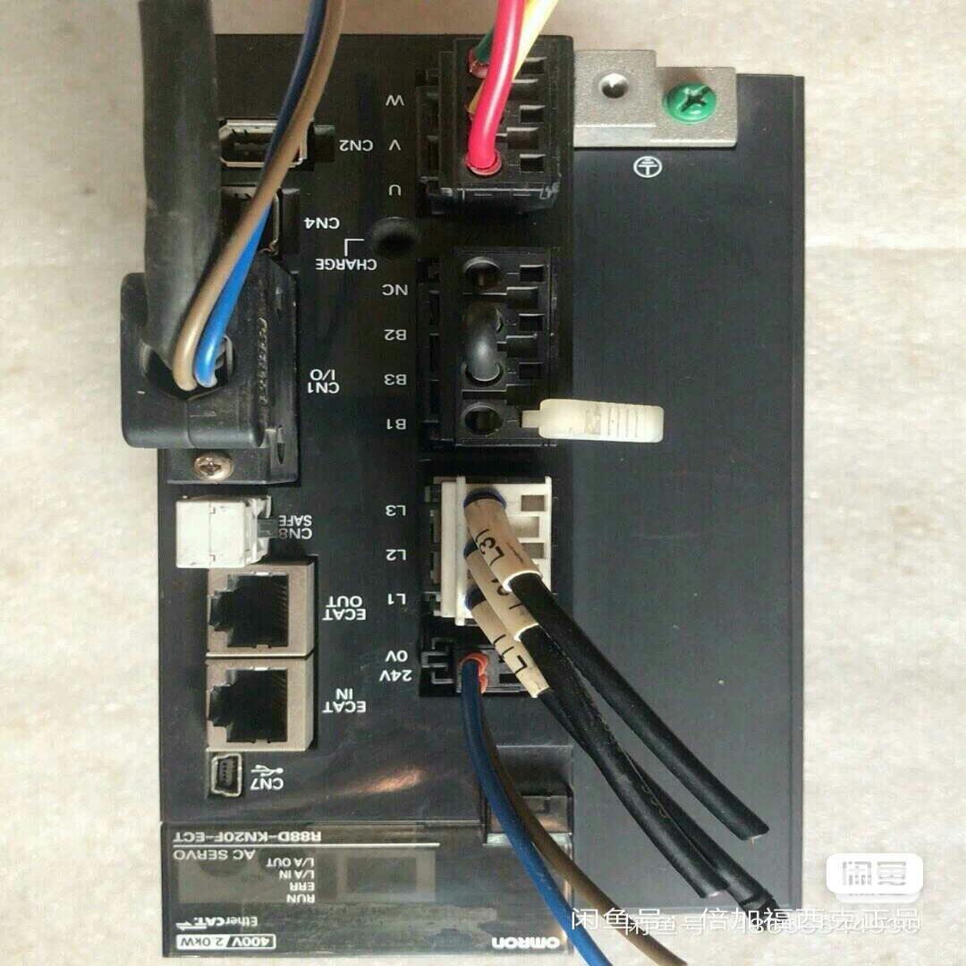 议~原装正品欧姆龙驱动器R88D-KN20F-ECT有一个试机过