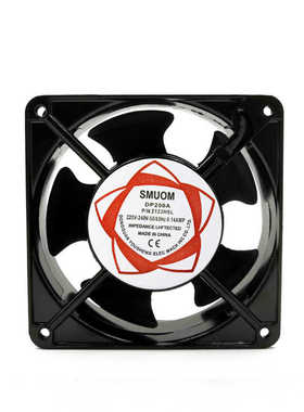 120电箱风机 DP200A DP300A 12厘米控制柜轴流风机 12038散热风扇