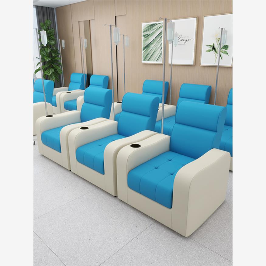 医院输液椅卫生室候诊椅沙发门诊挂水椅诊所吊水沙发靠背可躺椅子