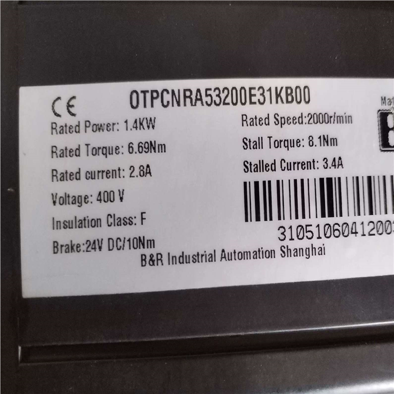 【汇生】0TPCNRA53200E31KB00贝加莱伺服驱电机，拆机【议价】