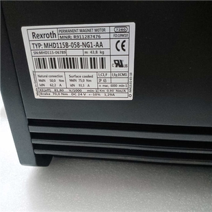 汇生 AA力士乐伺服电机议价 D115B NG1 议价 058