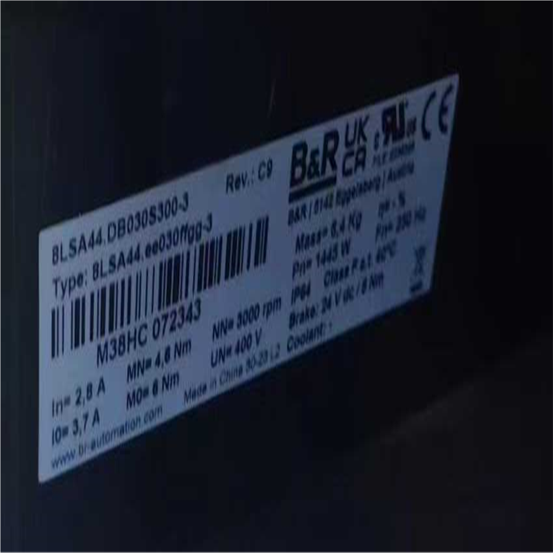 议~贝加莱伺服电机844.DB030S300-3