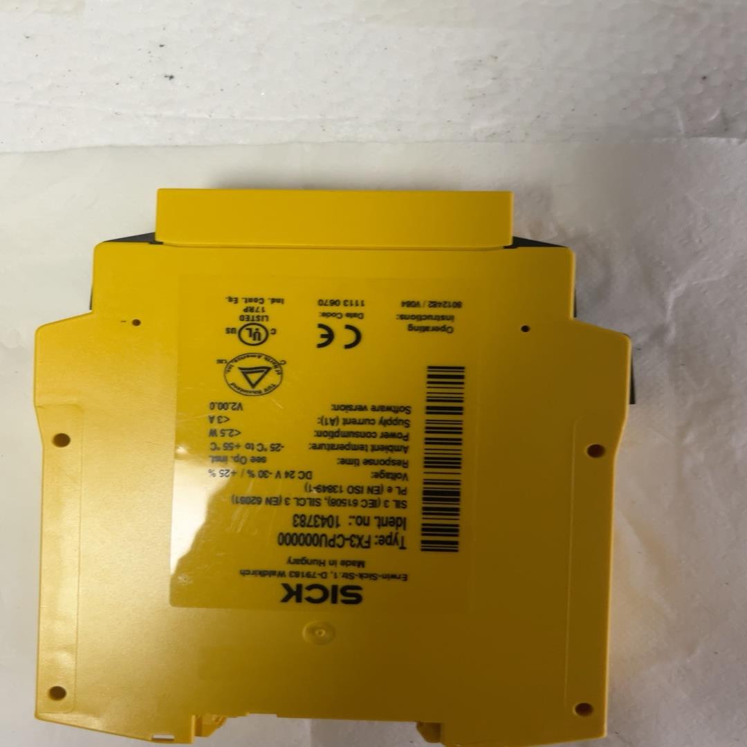 西克安全继电器FX3-CPU000000  FX3-XTIO(崽崽配件）