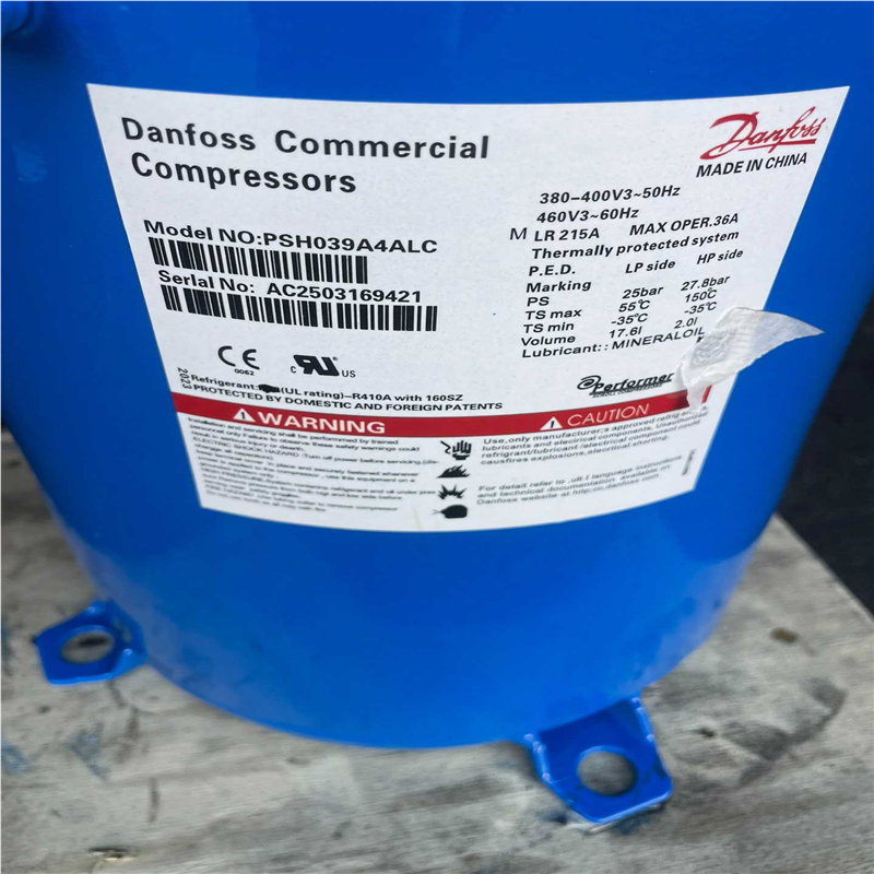 丹佛斯15匹空器能热泵压缩机，型号：PSH039A4ALC釆（憨憨电子）