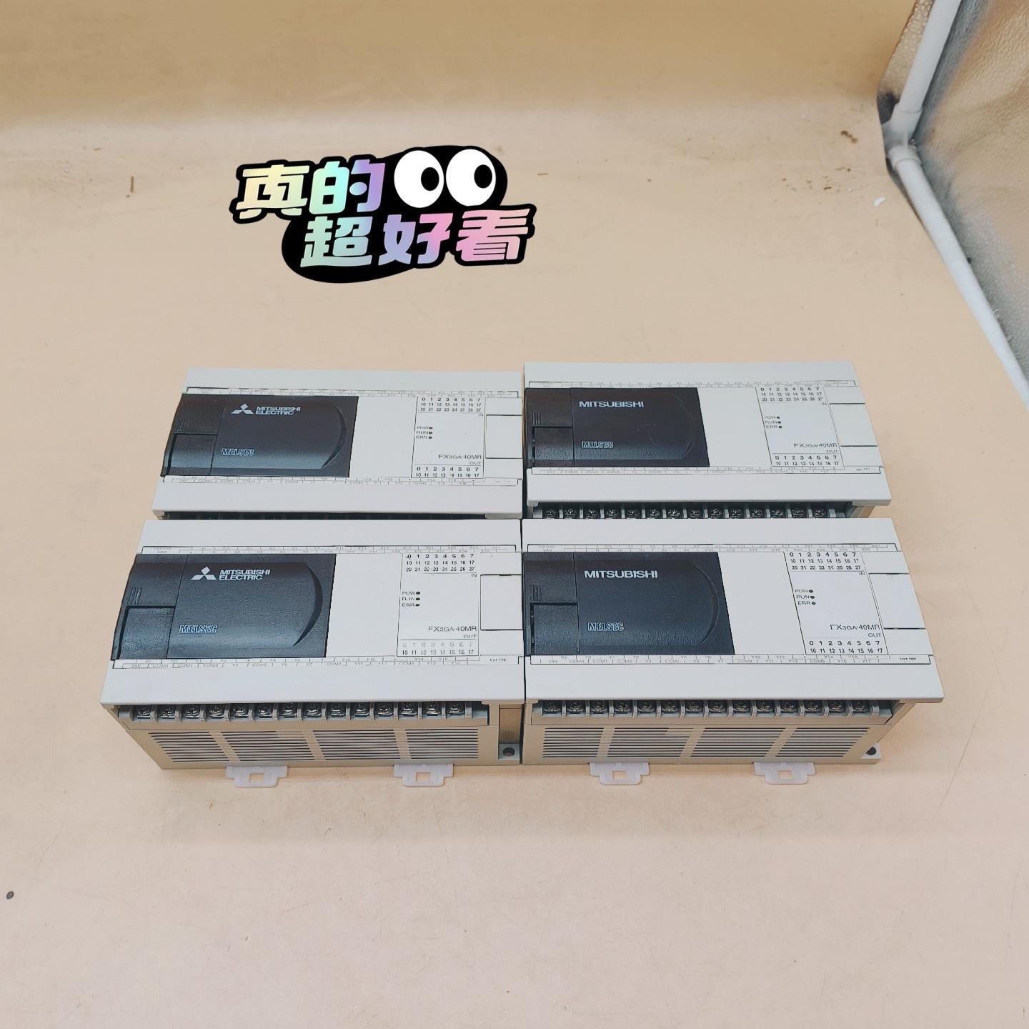 FX3GA-40MR-CM三菱PLC包邮顺丰9成新原装正品（瓠子电子）