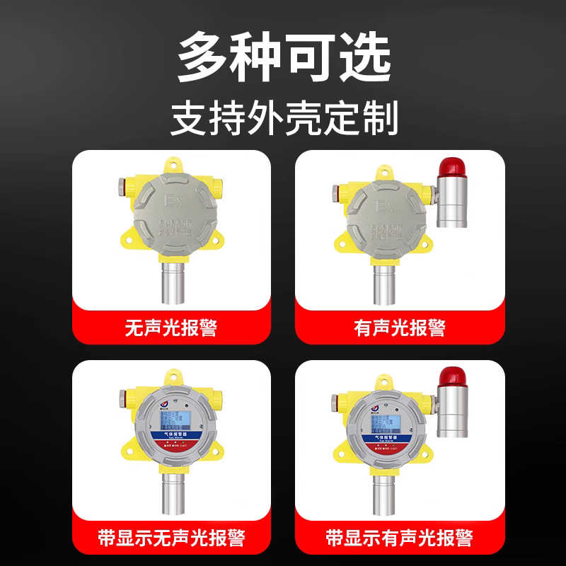 工业NO2二氧化氮气体传感器变送器声光报警高精度浓度检测仪隔爆