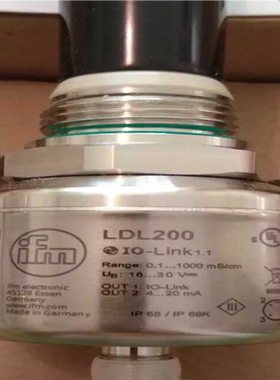 【顺庆】IFM电感式电导率传感器LDL200 IND电导率HYG A【议价】