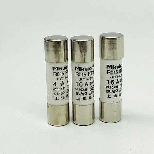 铭熔R015陶瓷保险管10*38MM 500VRO15 RT18 4A6A10A16A20A25A32A