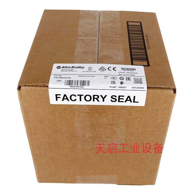 美国罗克韦尔Allen-BradleyAB1783-BMS10CGN端口全新质保1年~议价