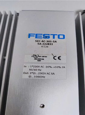 费斯托 SEC-AC-305-SA SA-222831(崽崽配件）