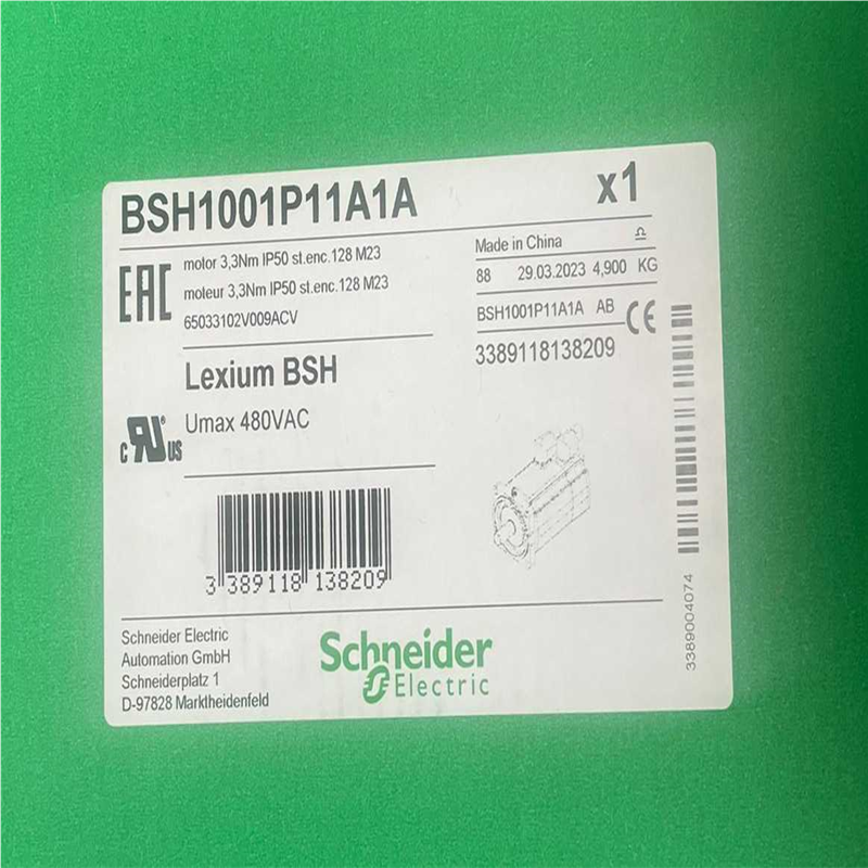 BsH1001M11A1A施耐德伺服电机议价
