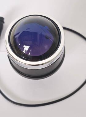 工厂直销3寸LED雾灯透镜三色超亮远近一体双光透镜Biled防水