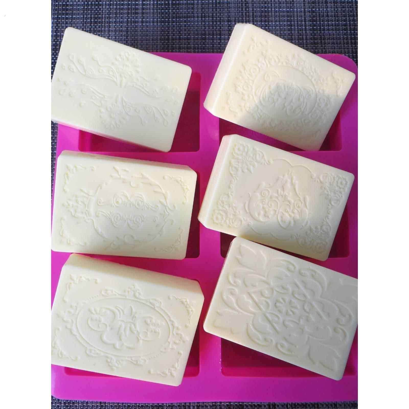 方块手工皂硅胶模具方形精油皂模蛋糕模肥皂香皂模耐高温易脱