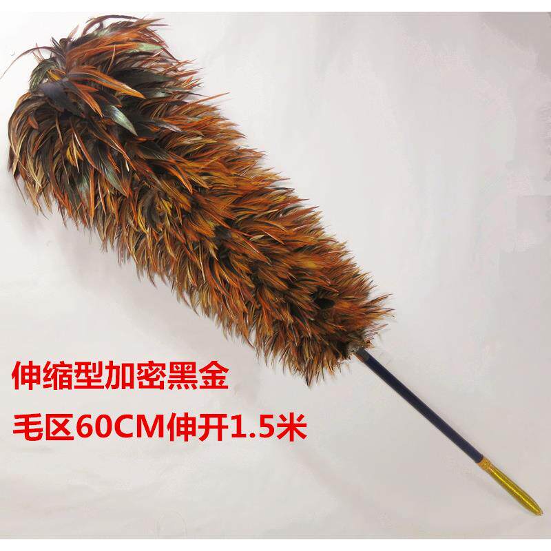 加密伸缩鸡毛掸子家用不掉毛房顶壁纸除尘神器清洁用扫灰除尘掸