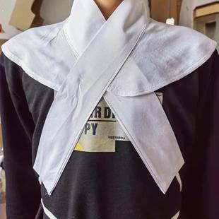 汉服义领明制假领子内搭中衣配饰交领装饰古装交叉领戏曲护领衬领