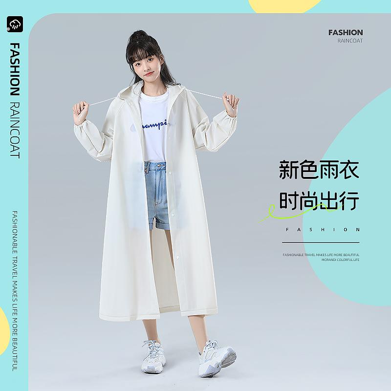 非一次性成人款雨衣价 eva雨披户外旅游透明连体儿童雨衣