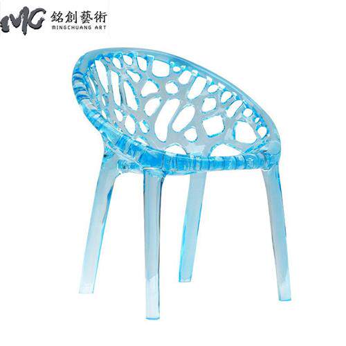 时尚ins凳子网红化妆椅拍照椅便携家用折叠椅亚克力餐椅透明椅子
