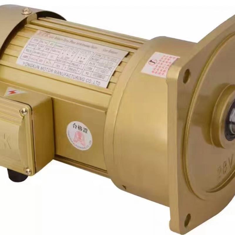 新款YK台湾永坤减速电机7.5KW 卧NCH50 NCV60 7500W电机带减包邮
