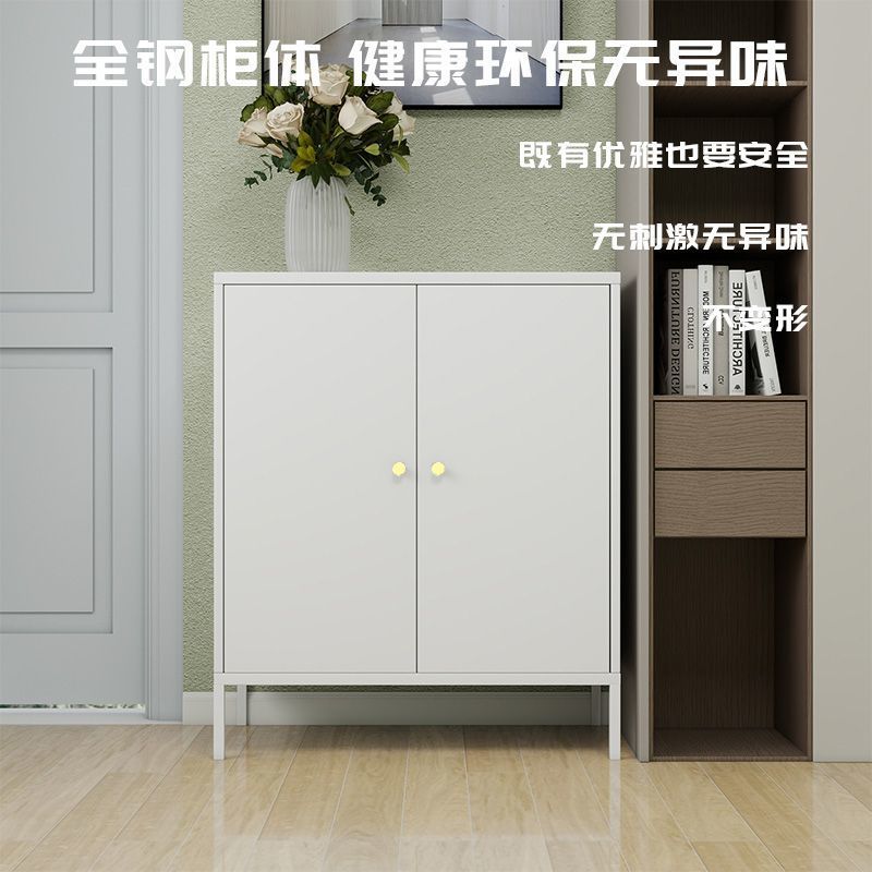 加厚铁皮餐边柜客厅靠墙收纳
