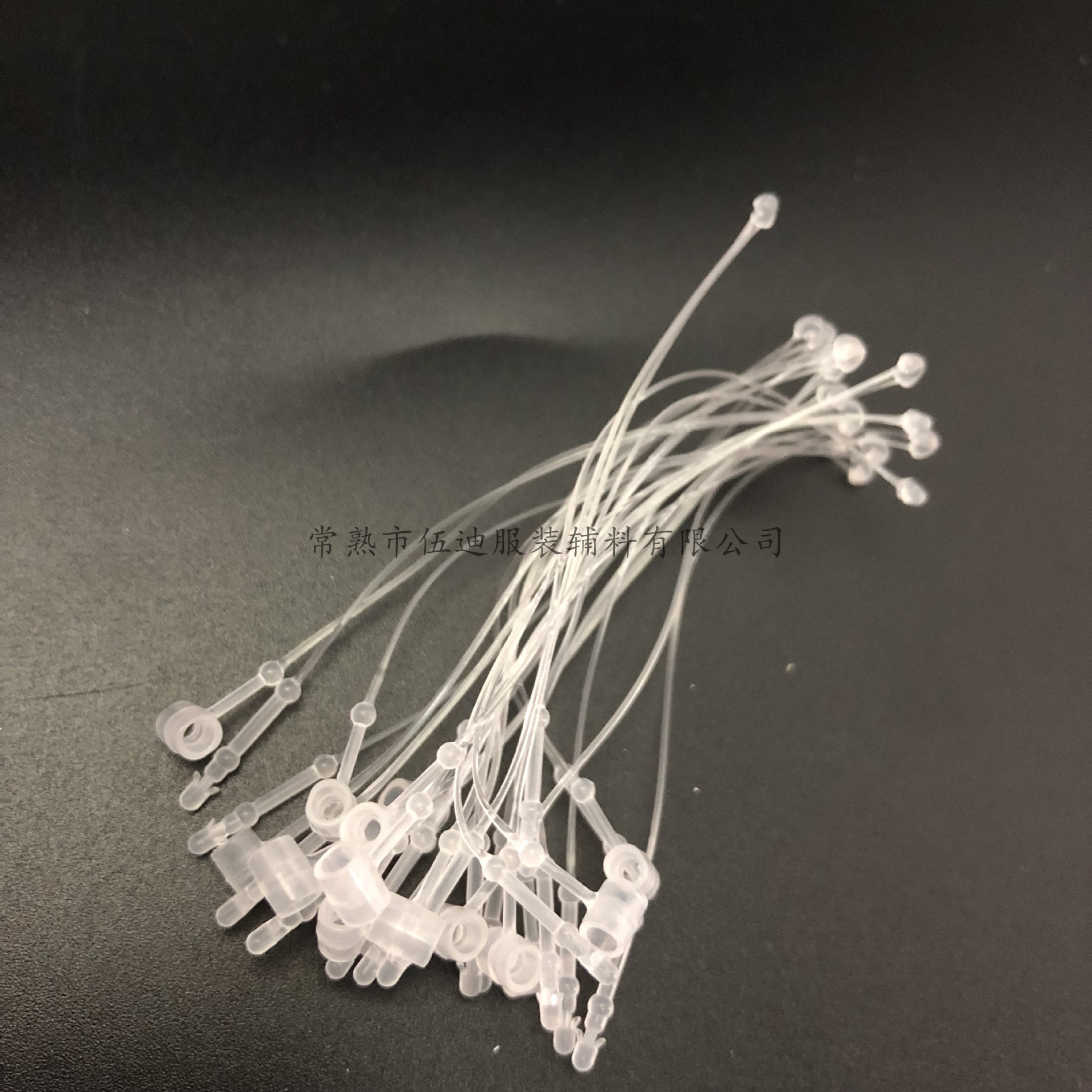 厂家直供 透明V字型胶针 V字型手穿胶针 吊牌胶针