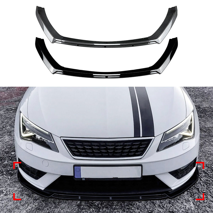 适用西雅特里昂Seat Leon MK3.5 2017-2019标准版前唇前铲改装