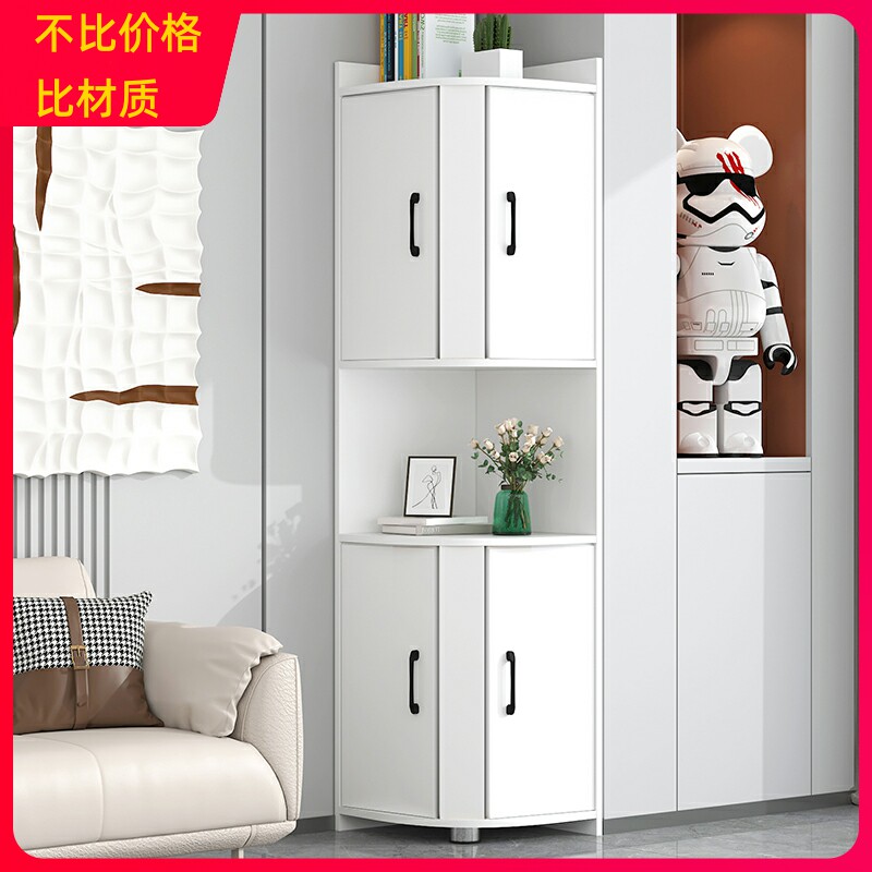 9C实木生态板弧形转角柜