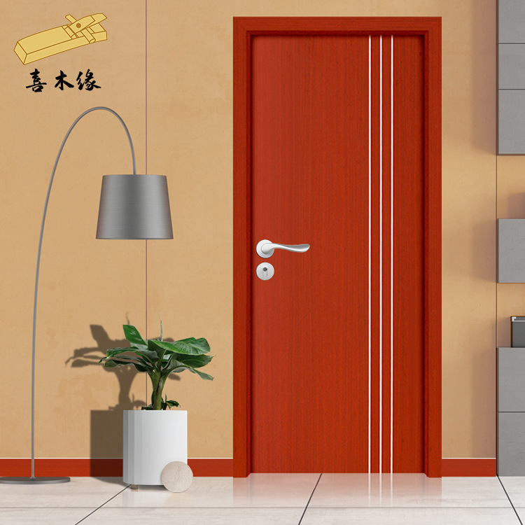 木门卧室门实木室内套装烤漆隔断简约现代房门房间家用免漆