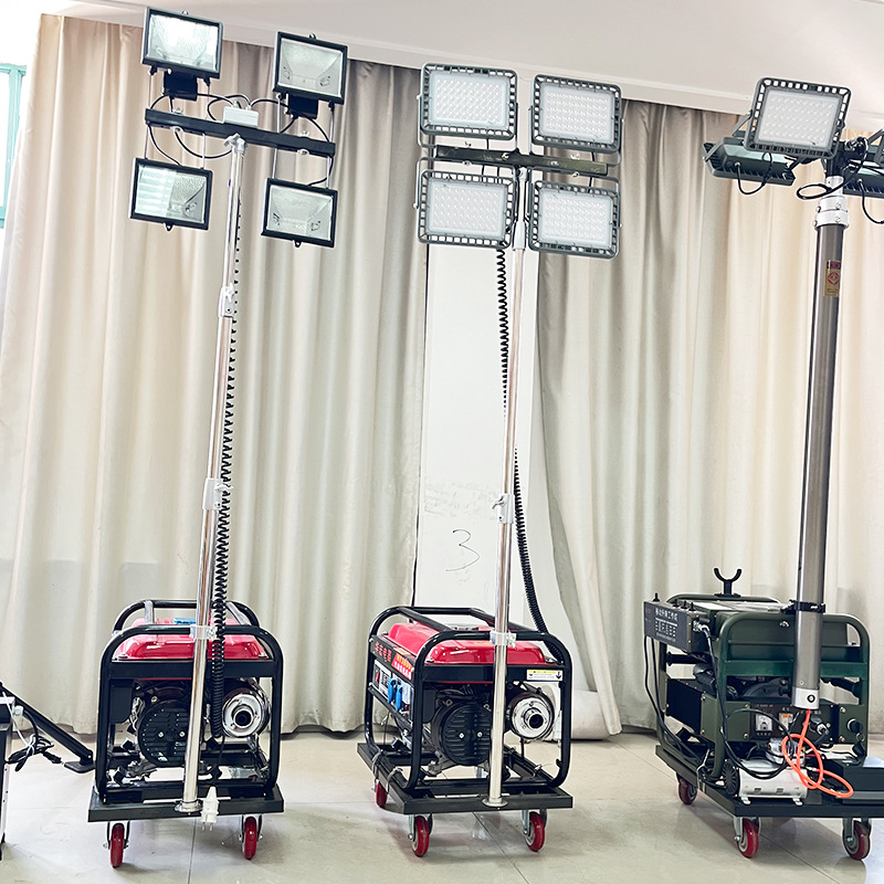移动照明车移动升降工作灯组汽柴油发电场地照明4.5/6米