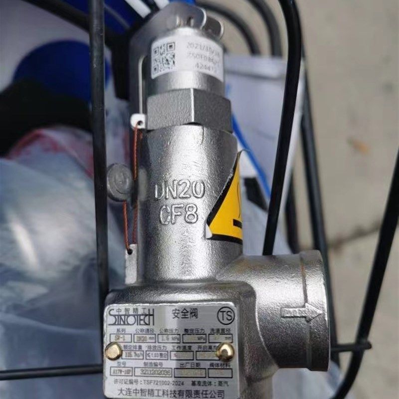 山东新华医疗灭菌器用DN15/20/25大连中智精工A17W-16P安全阀0.28