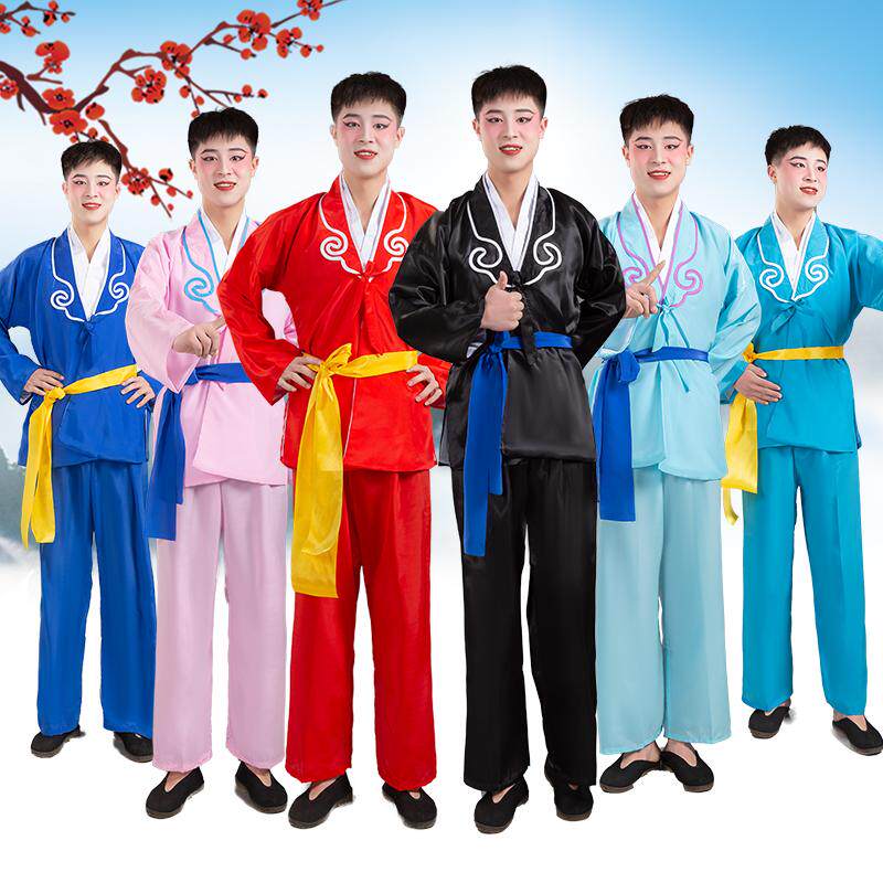 京豫剧戏曲茶衣店小二服装秦香莲戏剧演出服书童丑角戏服舞台表演