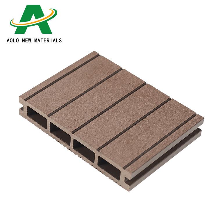 14525方孔木塑地板WPC塑木户外防腐防水庭院花园阳台工程栈道