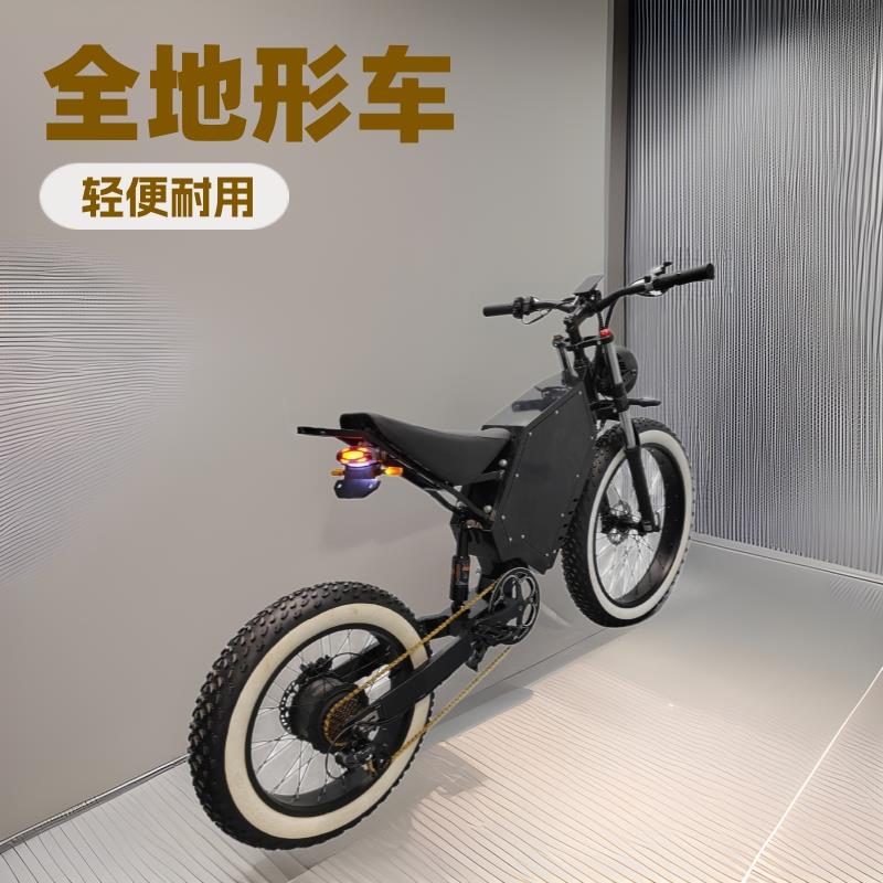 全地形越野山地电动助力车轻蜂蛟龙越野爬山19寸电动自行车