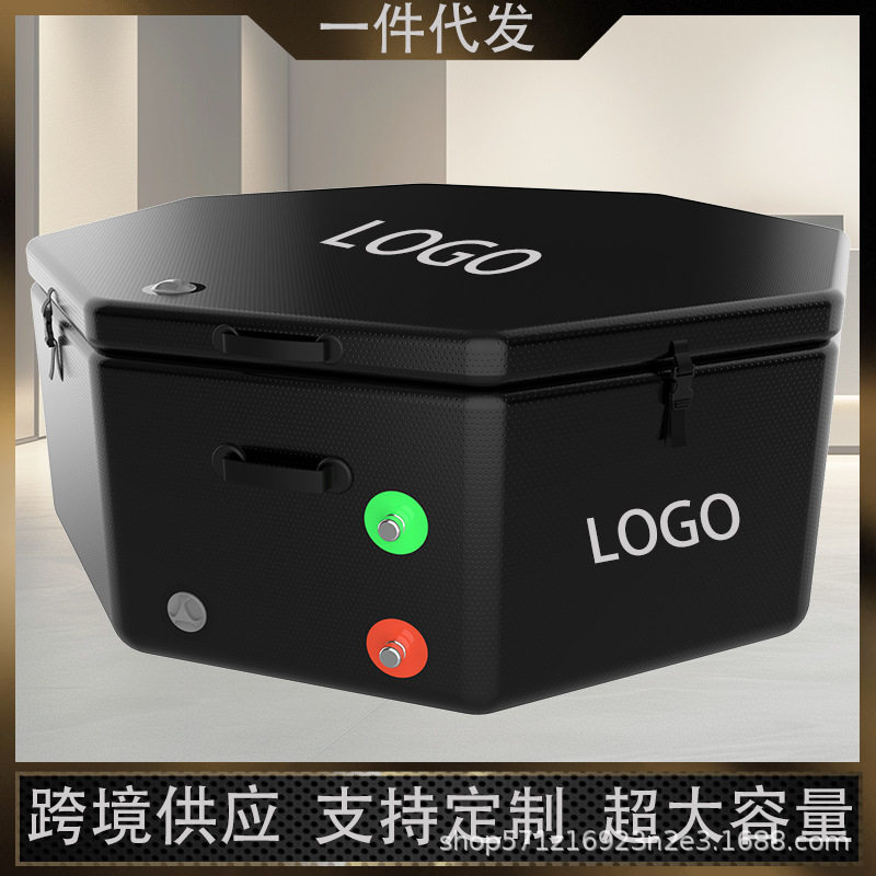 跨境新款充气折叠冰桶PVC加厚加大号理疗冰疗家用折叠浴缸八边形